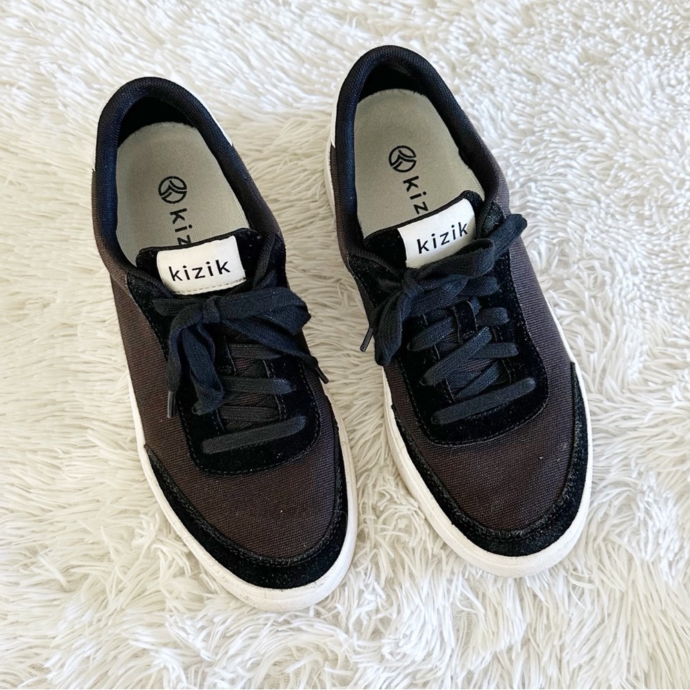 Kizik Prague Black Unisex Sneakers Men’s Size 7 Women’s 8.5